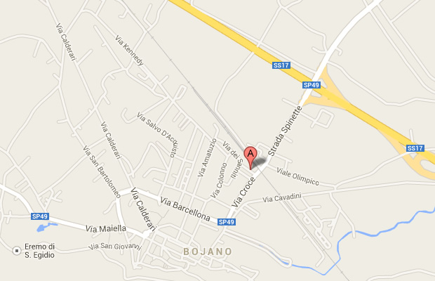 Cartina di Bojano, Corso Amatuzio